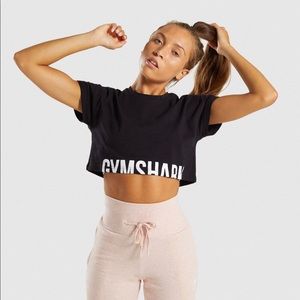 NWOT Gymshark Fraction Crop Top